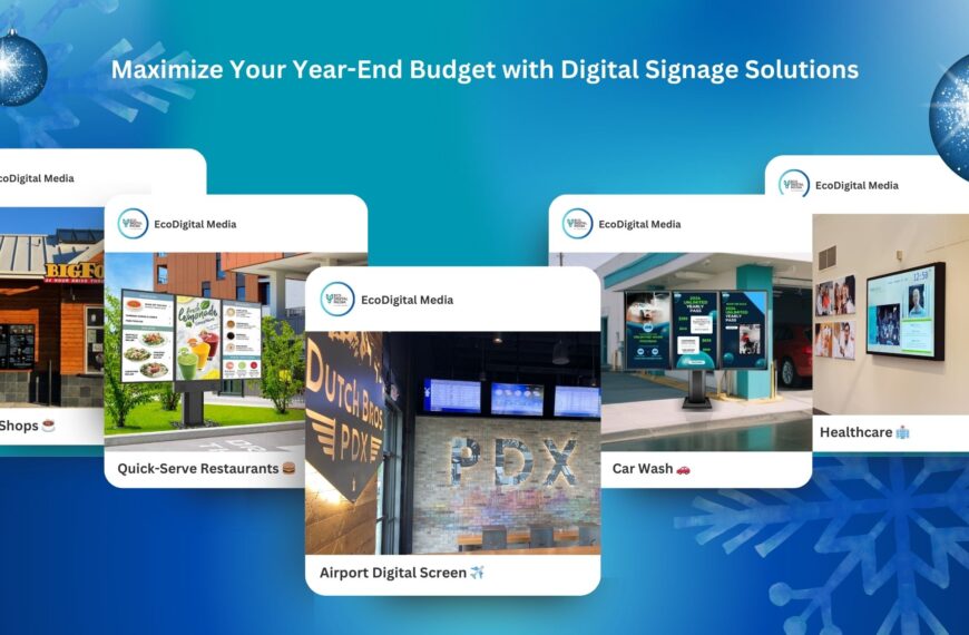 Digital Signage: Budgets, Smart Timing, 3 Reasons “Why Now”