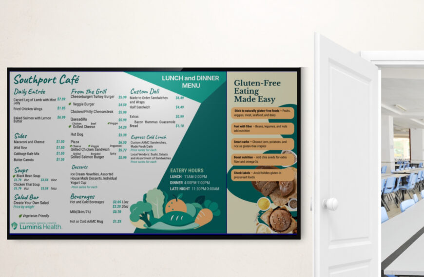 🌸 Fresh Looks for Fast Bites: How Digital Signage Transforms Coffee Shops and QSRs This Spring