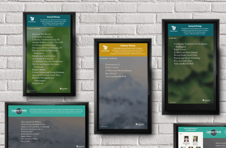 Dynamic Donor Walls: Where Gratitude Meets Storytelling