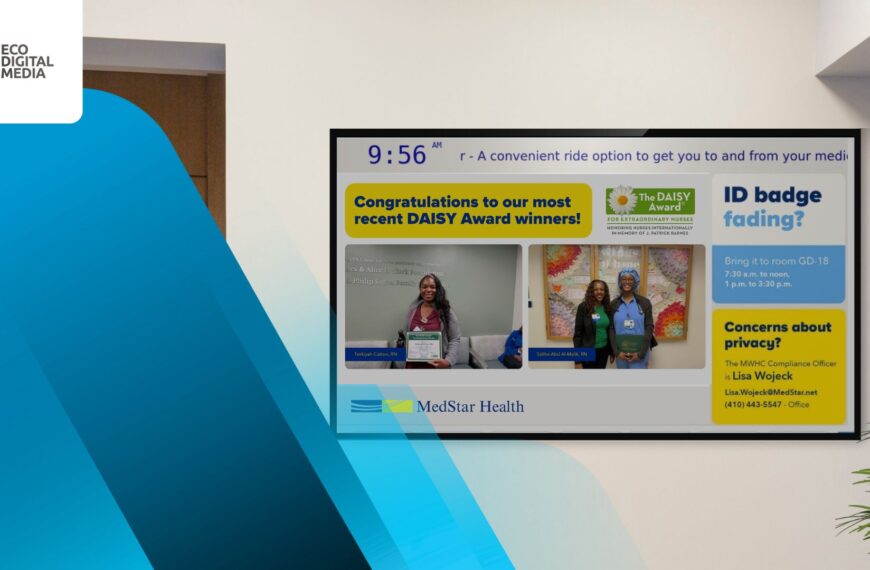 Year-End Communication Made Easier: Streamlining Hospital Operations with Digital Screens