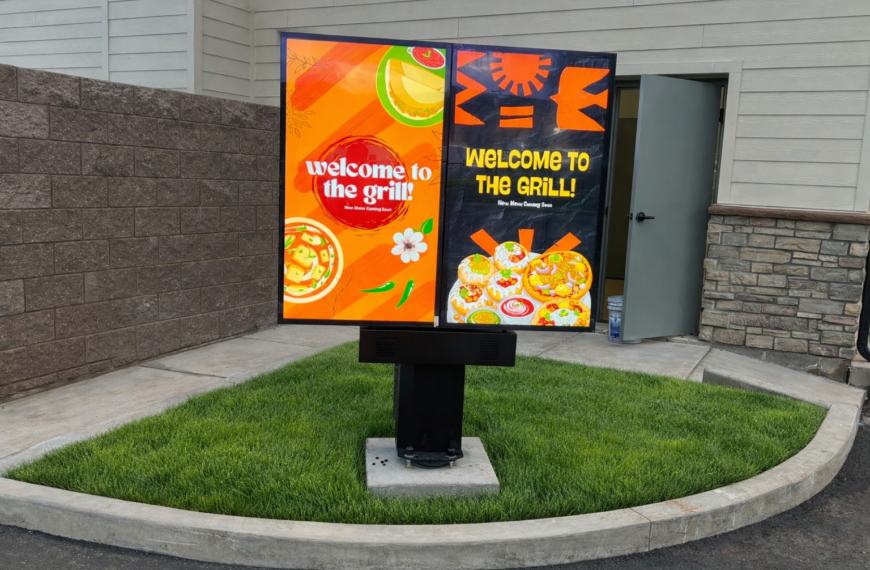 Driving Faster Service: Ecodigital’s Digital Menu Installation for Apache Service Gas Station